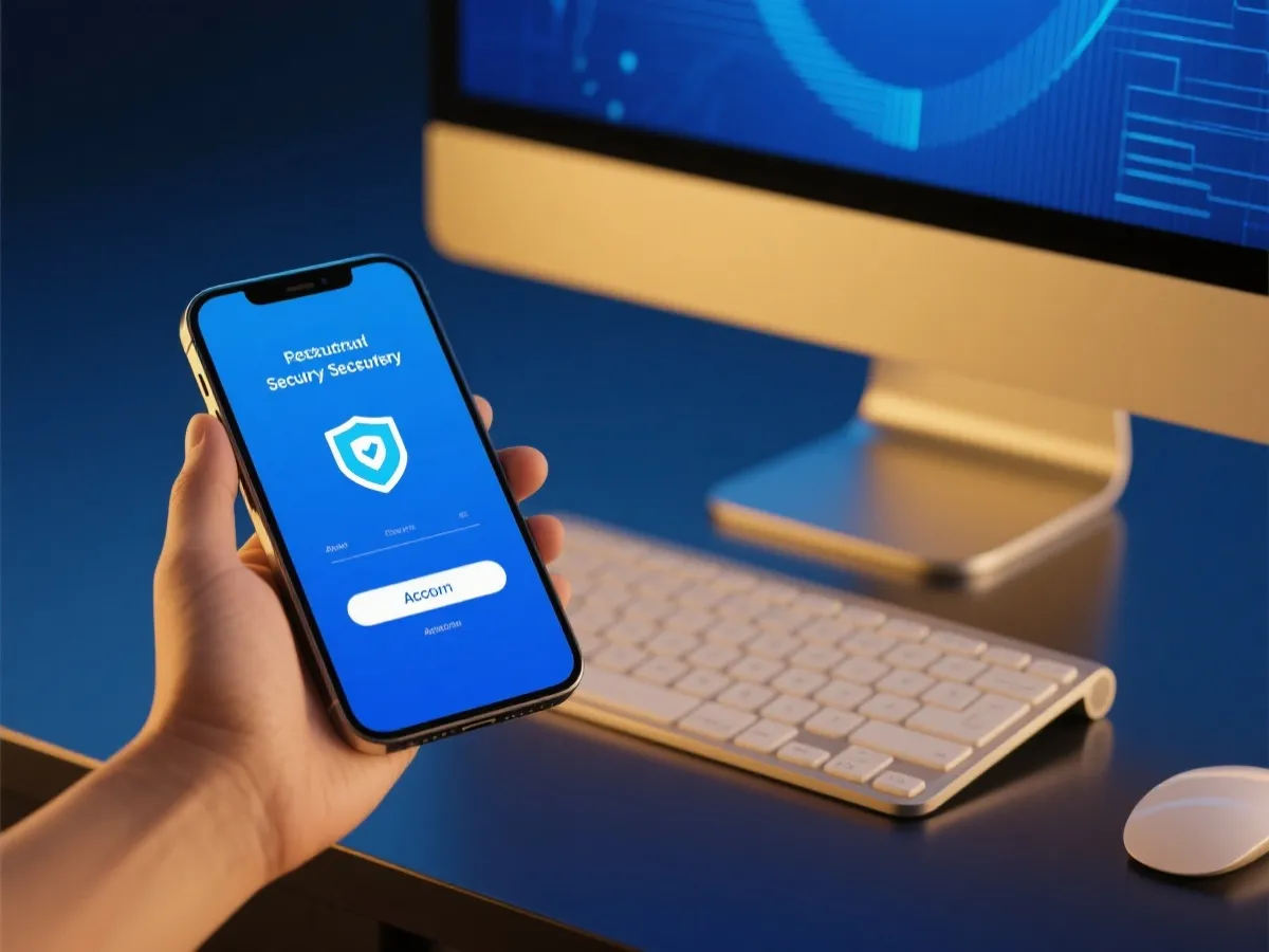 帳戶安全驗證與登入保護示意圖