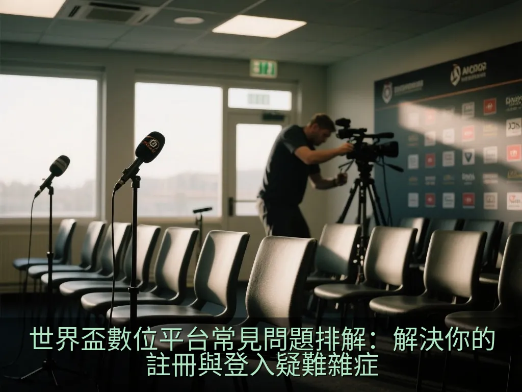 世界盃數位平台常見問題排解：解決你的註冊與登入疑難雜症
